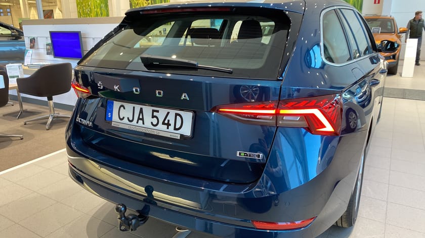 Bild 5 av Škoda Octavia Kombi Style 1,0 TSI m-HEV 110 Hk DSG