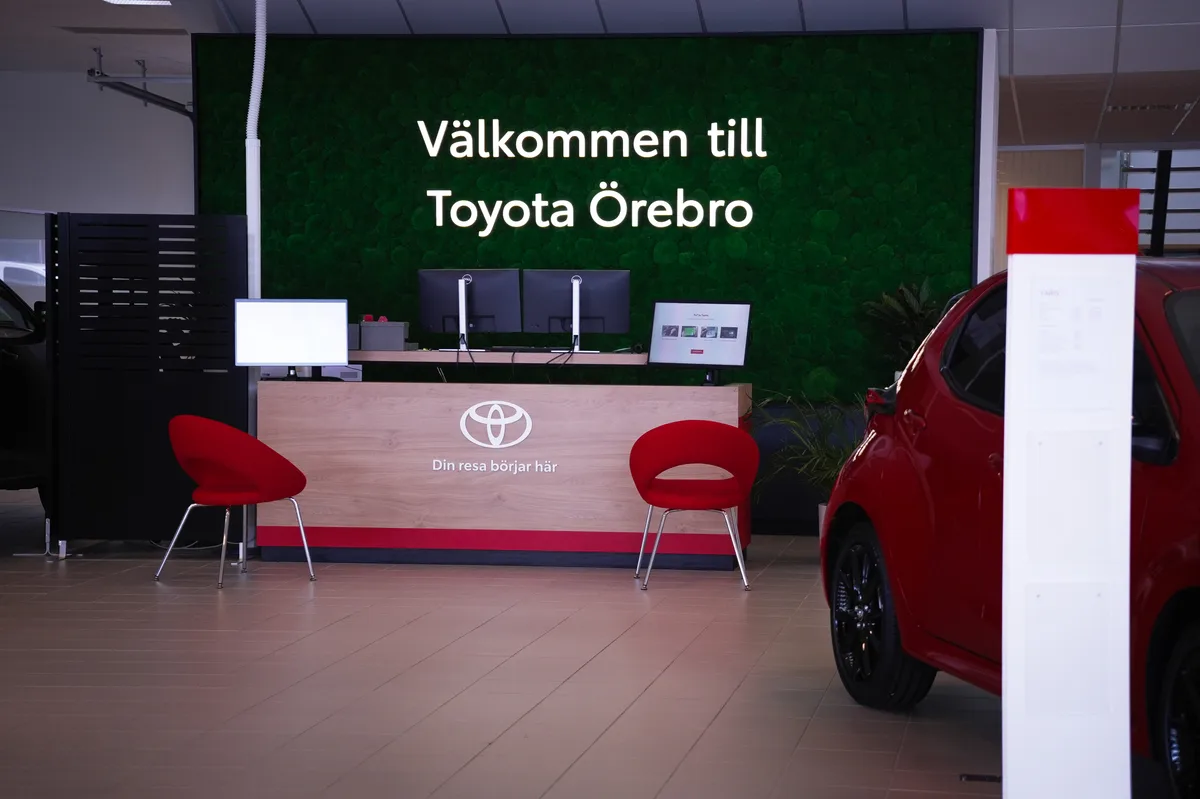 Utvald bild från Toyota Örebro