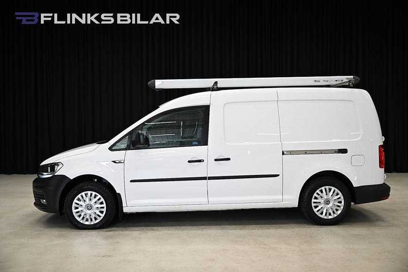 Bild 4 av Volkswagen Caddy Maxi Van DSG 122HK Servicebil|Inredd|Dubbeldörr|Lågmil|Leasbar