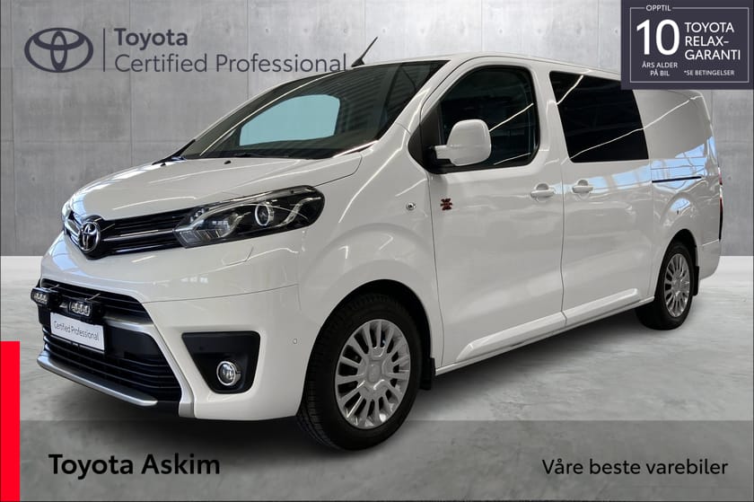 Bilde 1 av Toyota Proace 4x4, Comfort L2 Lang  - Lazer Lys, Innredning