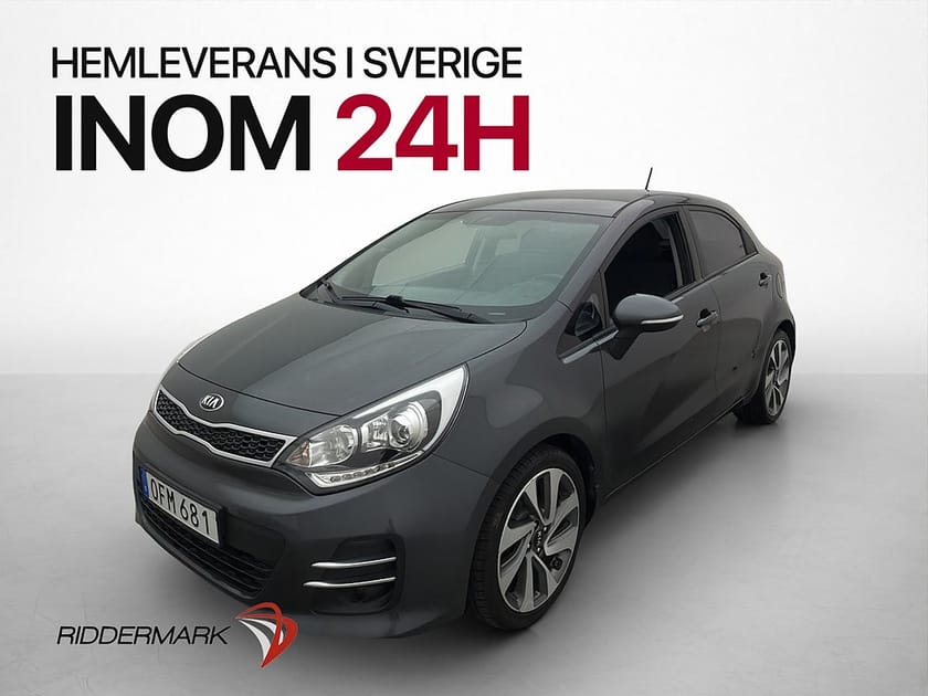 Bild 1 av Kia Rio GLS 1.2 CVVT 84hk 2 Brukare Kamera Navi Sensorer BT
