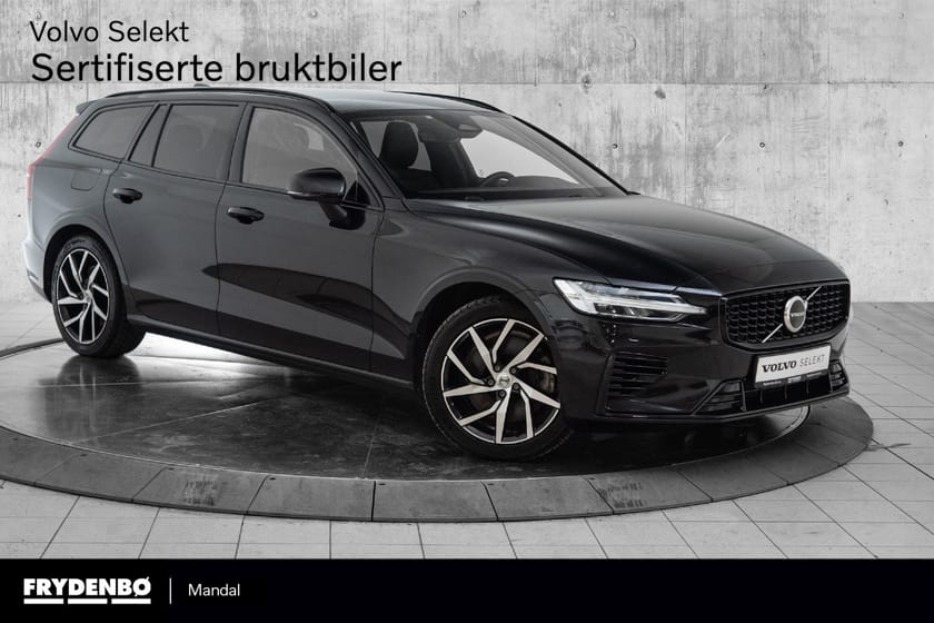 Bilde 1 av Volvo V60 Recharge T6 Plus Dark SEMI.EL.HF|H&K|SUB|19"|TONEDE+