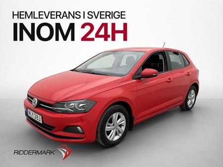 Volkswagen Polo 1.0 TSI P-Sensorer Bluetooth 0.46l/mil