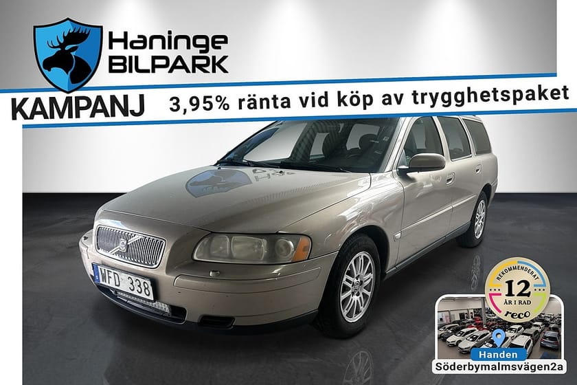 Bild 1 av Volvo V70 2.4 BUSINESS SUPERDEAL 3.95% DRAG / FARTHÅLLARE