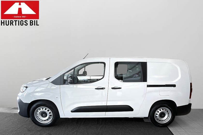Bild 3 av Citroën ë-Berlingo Crew Van ë Cab e-Berlingo cab /5 Sits/Drag