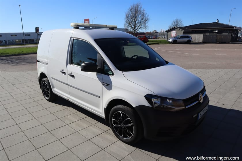 Bild 2 av Volkswagen Caddy Van 2.0 TDI 4Motion 150hk Aut Drag Skåpinred Park.värmare fjärr Svensksåld