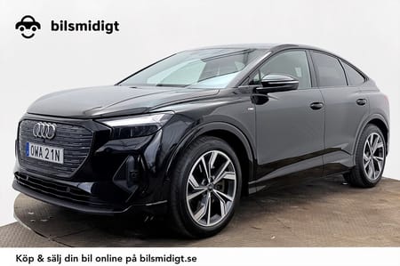 Audi Q4 40 Sportback e-tron S Line Comfort Drag Kamera SONOS Assist+