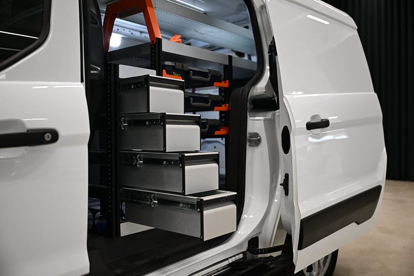 Bild 5 av Ford Transit Connect 210 LWB L2 100HK Automat|Dubbeldörr|Inredd|Xenon|SeUtr!
