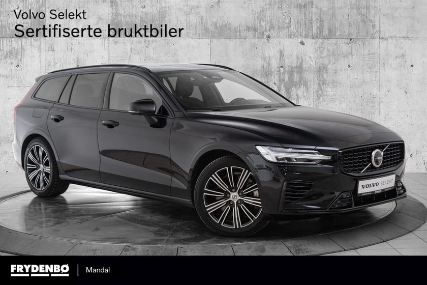 Bilde 1 av Volvo V60 Recharge T6 350hk Ultima Dark KROK|H&K|PANO|19"|HUD