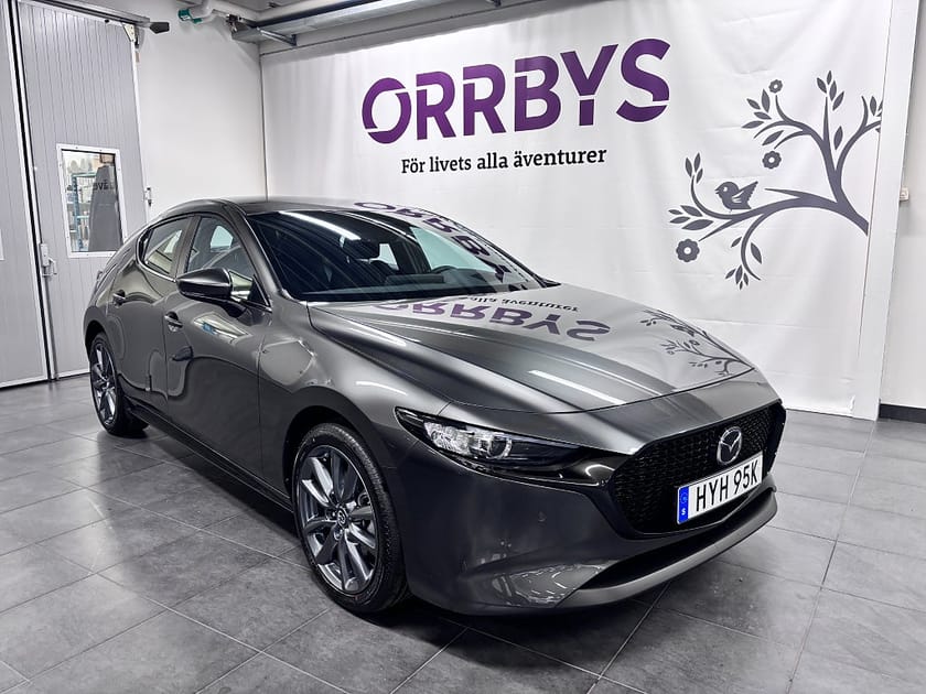 Bild 1 av Mazda 3 Hatchback 2,5l Skyactive M-Hybrid Rattvärme Nav Head up Kamera