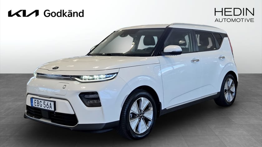 Bild 1 av Kia e-Soul 64kWh 204hk H/K B-Kamera Skinn