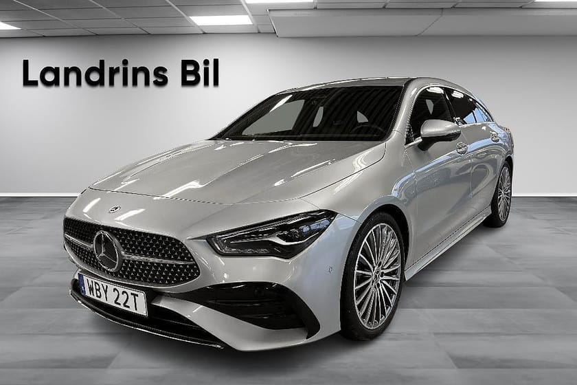 Bild 1 av Mercedes-Benz CLA 200 Shooting Brake Brake/AMG Line Adv. /Drag/360-kamera/MOMS