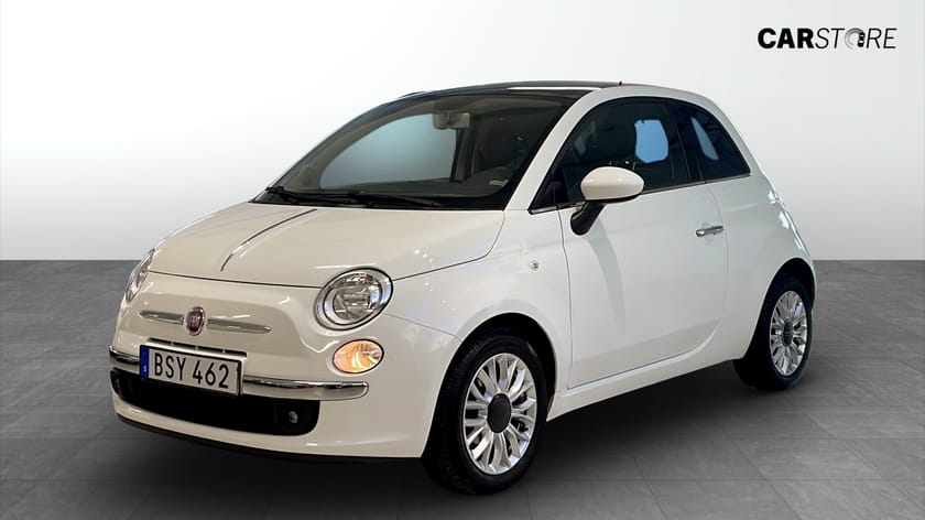 Bild 1 av Fiat 500 1.2 8V Lounge 69 Hk / Panorama / Interscope