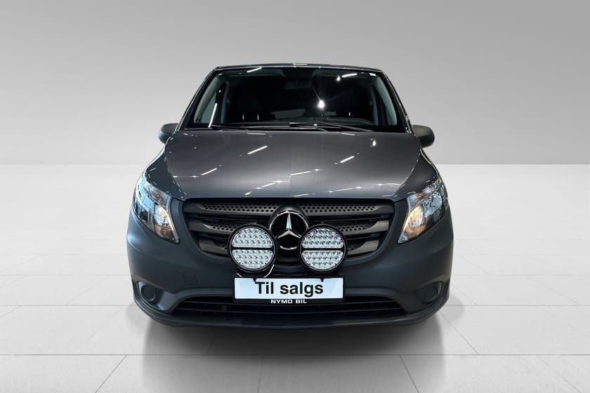 Bilde 2 av Mercedes-Benz Vito 111 CDI 2.8t LAV KM./LANG/114HK/MANUELL/3-SETER/KROK/BLUETOOTH/S+V