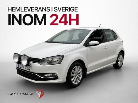 Volkswagen Polo 1.2 TSI 90hk Bluetooth Farthållare 0,47l/mil