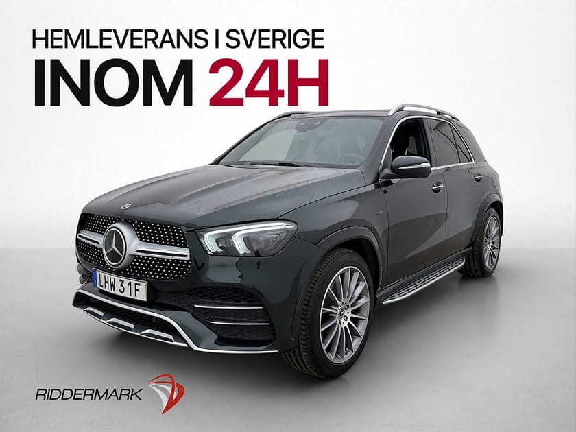 Bild 1 av Mercedes-Benz GLE 350 de 4MATIC 4M AMG Pano Luft Värm Burm 360 Drag