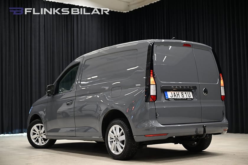Bild 3 av Volkswagen Caddy Cargo 2.0 TDI 75HK Nedlackad|LED|Drag|Värmare|Backkamera|Moms