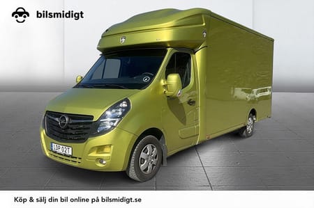 Opel Movano Chassi Cab 4.5t 2.3 CDTI Paragan Eurobox XXL Kamera MOMS 163hk
