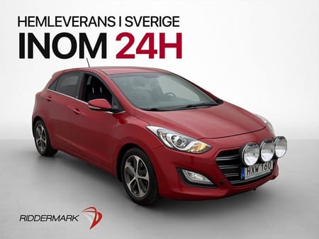 Hyundai i30 1.6 GDI Comfort M&K-Värmare Kamera Navi Rattvärm