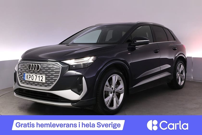 Bild 1 av Audi Q4 45 e-tron quattro S line Pano Sonos HUD Matrix Drag