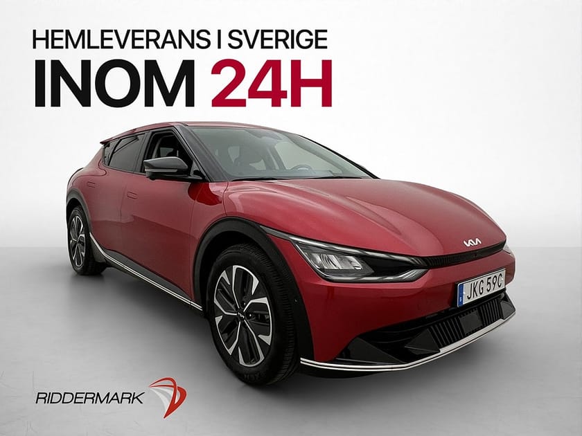 Bild 4 av Kia EV6 77.4 kWh AWD 325hk PLUS 360° Skinn Elstolar CarPlay