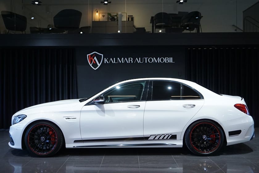 Bild 3 av Mercedes-Benz AMG C 63 S C63 S MCT 510hk Edition 1/ Skalstolar/ Burmester