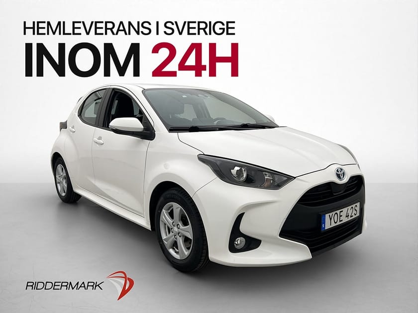 Bild 1 av Toyota Yaris Hybrid Active Adaptiv-F Kamera Rattvärme LaneAs