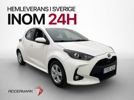 Toyota Yaris Hybrid Active Adaptiv-F Kamera Rattvärme LaneAs