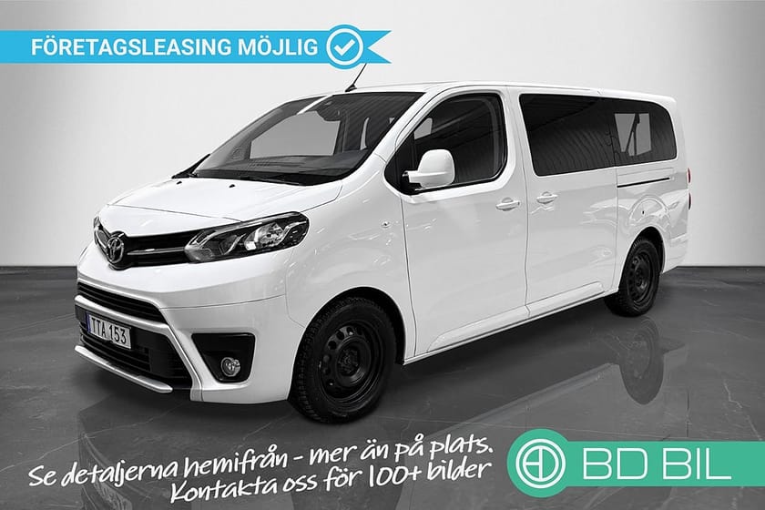 Bild 1 av Toyota Proace Verso 2.0 D-4D EXTRA-LÅNG 9-SITS DUBBLA SKJUTDÖRRAR MOMS