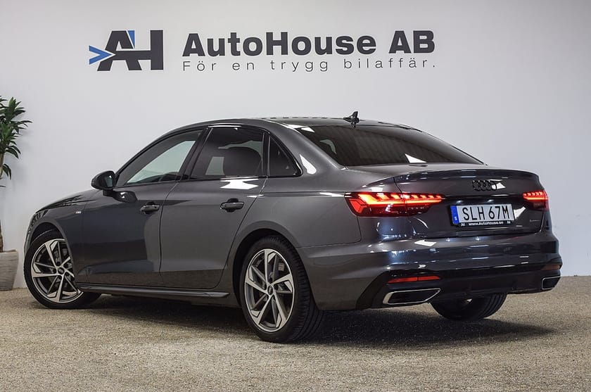 Bild 2 av Audi A4 Sedan 45 TFSI quattro 265HK S Line Värmare Matrix
