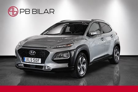 Hyundai Kona Hybrid DCT 141hk 1 Ägare CarPlay Backkamera BT
