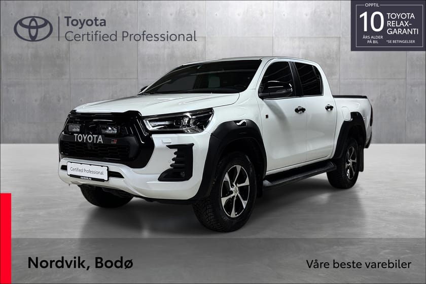 Bilde 1 av Toyota Hilux Dobbelcab 2,8 204hk 500Nm D-Cab 4WD GR Sport