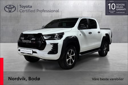Toyota Hilux Dobbelcab 2,8 204hk 500Nm D-Cab 4WD GR Sport