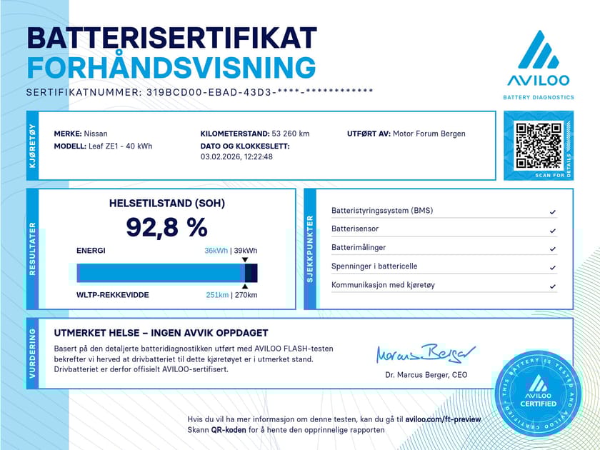 Bilde 2 av Nissan Leaf Tekna 40kWt/360/BOSE/Navi/Rattvarme