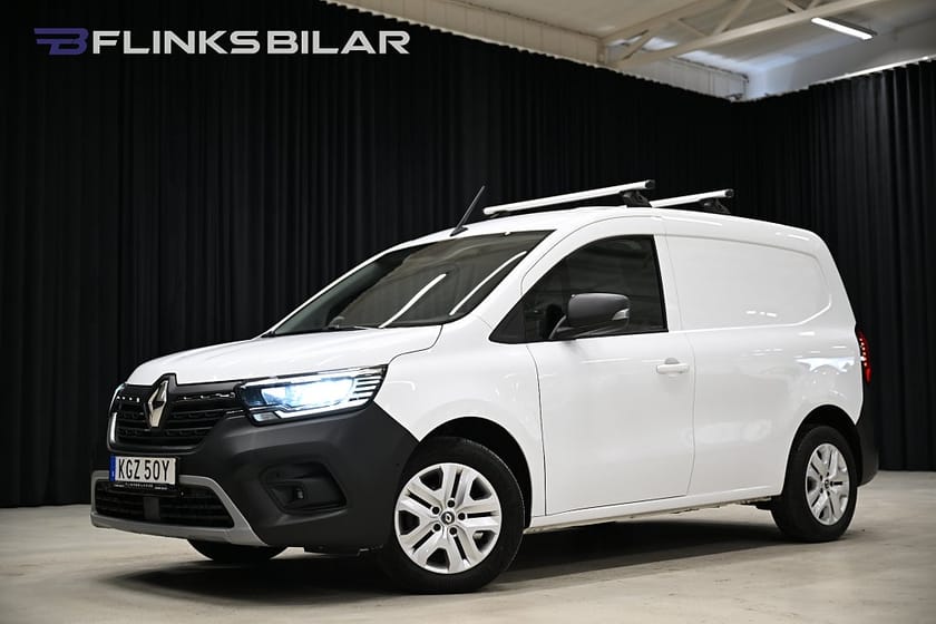 Bild 1 av Renault Kangoo Skåpbil 95HK Inredd|Drag|Värmare|LED|Keyless|Backkamera|Leasbar