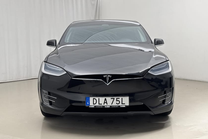 Bild 5 av Tesla Model X Long Range Dual Motor AWD Raven Läder Drag