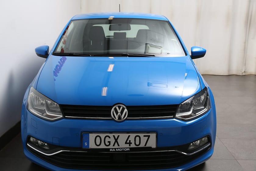 Bild 5 av Volkswagen Polo 1,2 TSI 90hk 5-dörrar Pluspaket Farthållare P-sensor