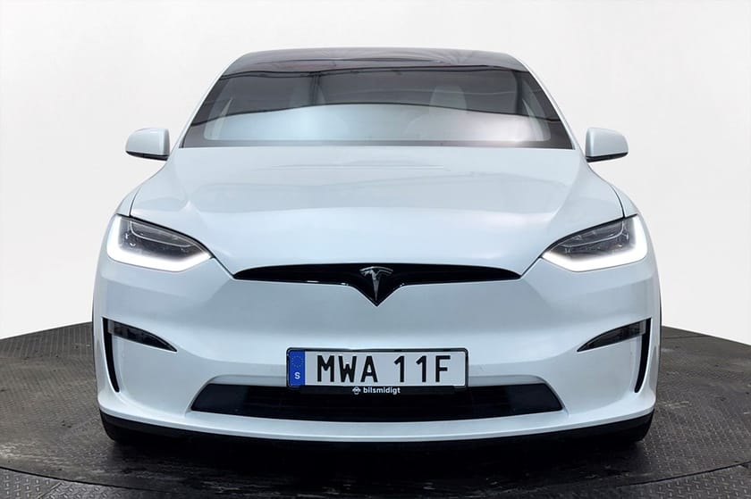 Bild 4 av Tesla Model X Plaid 6-sits Drag Yoke AP3 Läder 1020hk