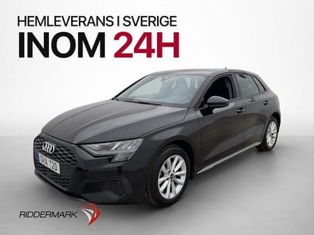 Audi A3 Sportback 35 TFSI 150hk Proline Cockpit Sensorer CarPlay MOMS