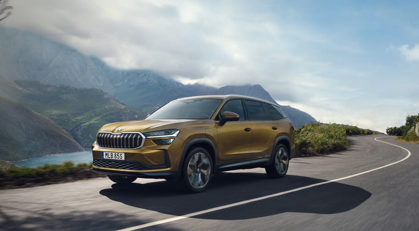 Nya Škoda Kodiaq bakgrundsbild