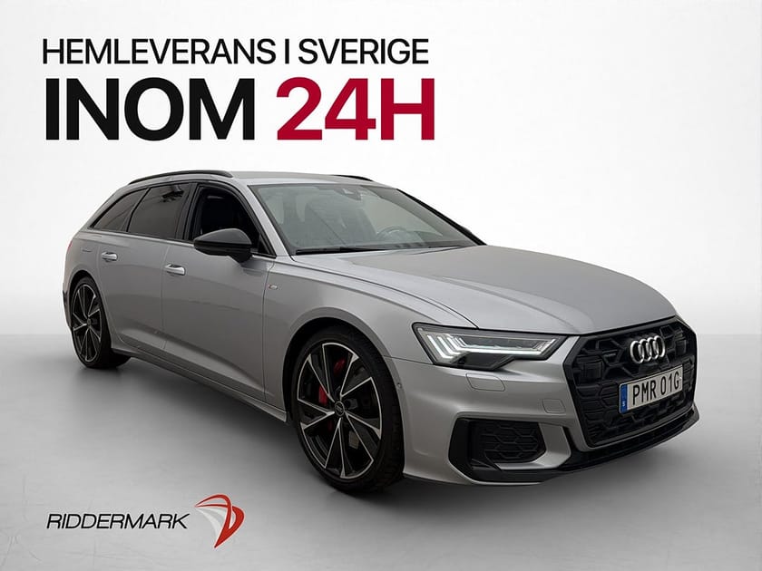 Bild 1 av Audi A6 Avant 55 TFSI e quattro 367hk MOMS S Line HD-Matrix Drag 360