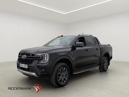 Ford Ranger Dubbelhytt Wildtrak e-4WD Cockpit Värmare Drag CARPLAY Moms