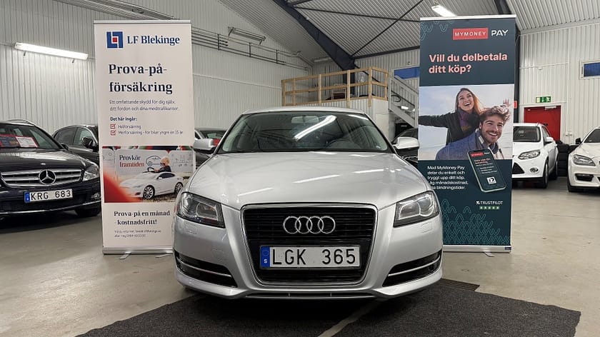 Bild 3 av Audi A3 Sportback 1.6 TDI Manuell, 105hk, Nykam, Nyservad