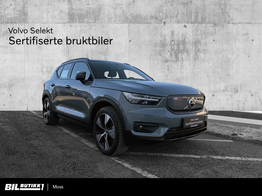 Bilde 1 av Volvo XC40 P6 Recharge Single Motor Plus / Varmer / App / Google / H.feste