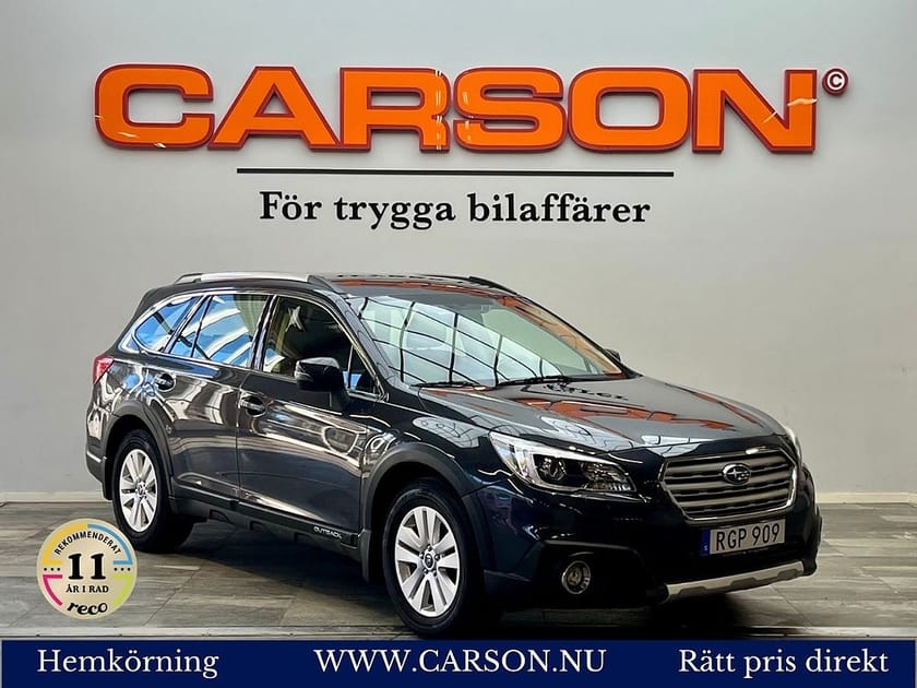 Bild 1 av Subaru Outback 2.5 4WD Aut Backkamera Värmare Dragkrok