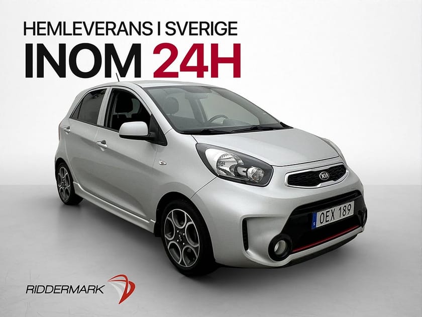 Bild 1 av Kia Picanto 1.2 CVVT 86hk Special Edition M/K-Värmare Kamera