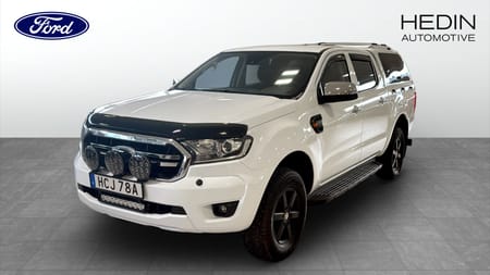 Ford Ranger Dubbelhytt 4x4 MOMS | Värmare | Extra LED-ramp | Kåpa | Dragkrok