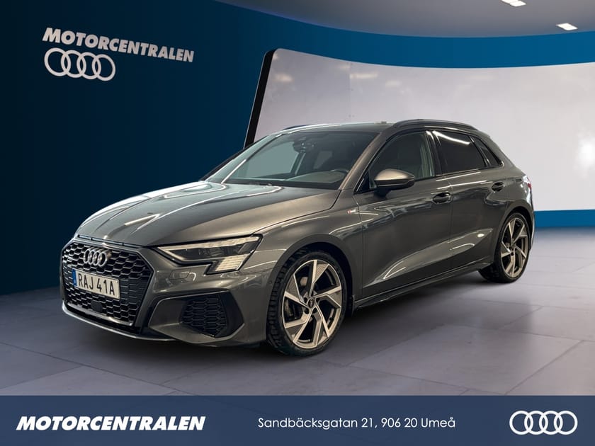 Bild 1 av Audi A3 Sportback 40 TFSI quattro 40TFSI Parkeringsvärmare/Drag/S-line