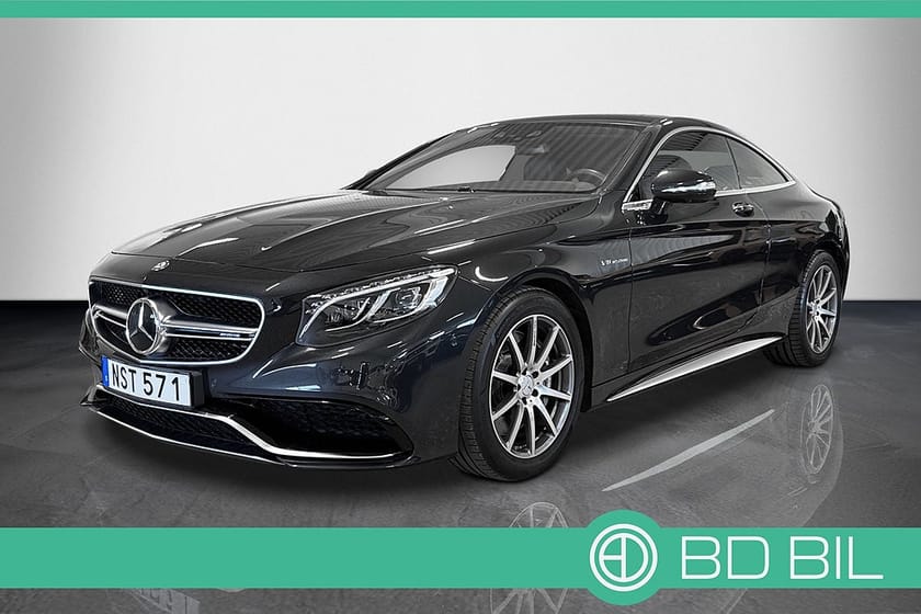 Bild 1 av Mercedes-Benz S 63 AMG 4MATIC Coupé 4M 585HK / PANO / SV-SÅLD