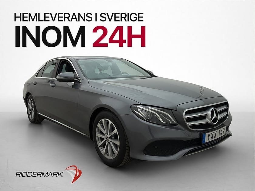 Bild 1 av Mercedes-Benz E 200 9G 184hk Avantgarde Kamera Skinn Navi